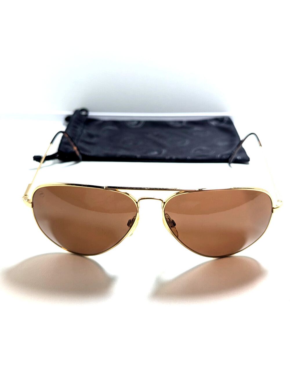 Electric Ellis Women Gold Aviator Brown Lens Sunglasses UV Protection